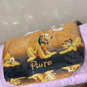 Sale!! Disney Cartoon Character Design large canvas tote bag 15.8 X 12.2 New